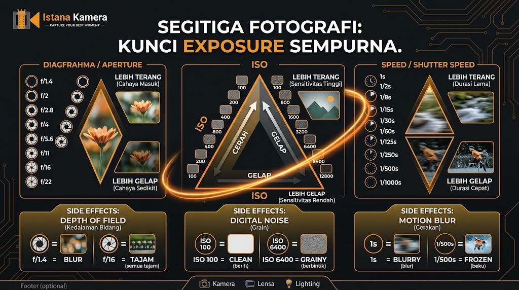 Teknik dasar Segitiga Fotografi - Speed part 2