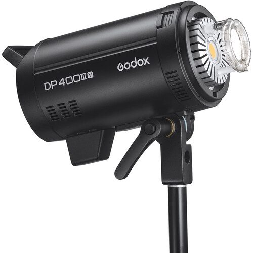 Godox DP400III-V Professional Studio Flash with LED Modeling Lamp