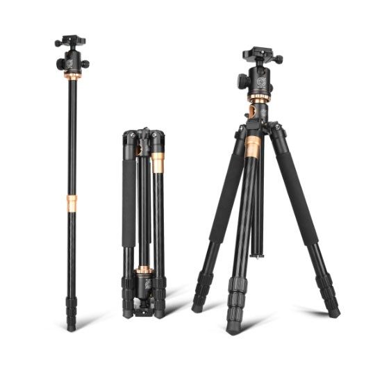 Beike Q999H Portable Professional Tripod Monopod