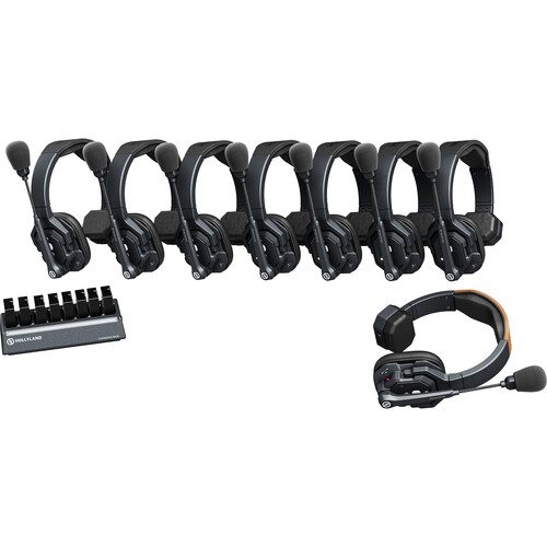 Hollyland Solidcom SE 8S 8-Person Single-Ear Noise-Canceling Headset Intercom
