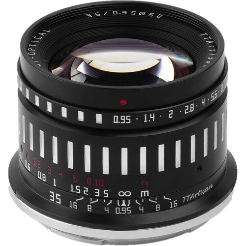 TTArtisan 35mm f0.95 Lensa Kamera Mirrorless APS-C
