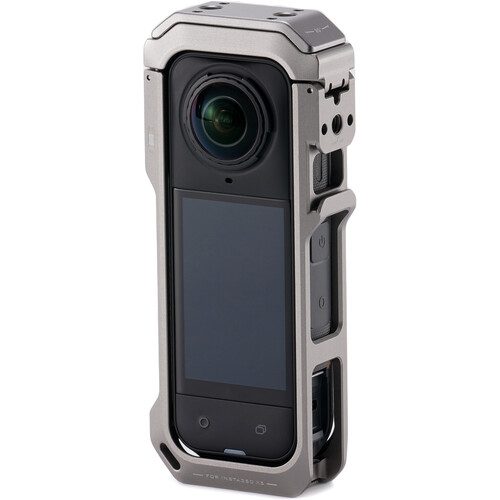 TILTA Full Camera Cage For Insta 360 X5 - Titanium Gray TA-T90-FCC-TG