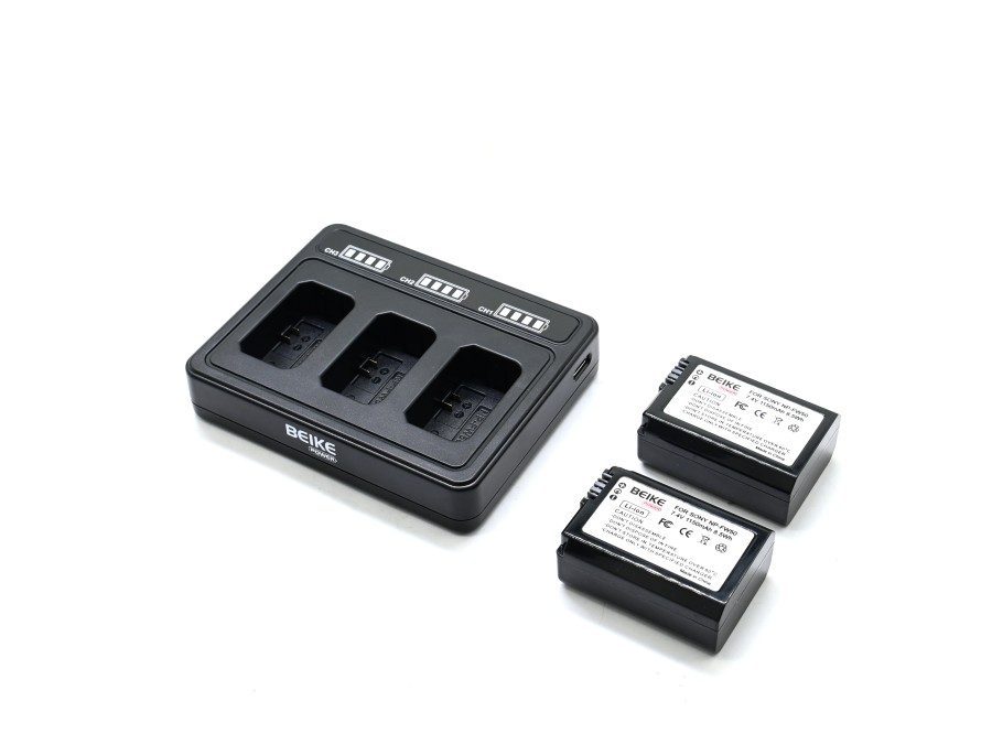 BEIKE Power Battery2 NP-FW50 1150 MAH+1 Charger For Sony