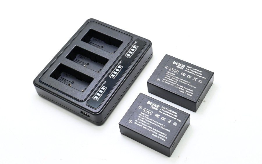 BEIKE Power Battery 2 NP-W126 1140 MAH+1 Charger For Fujifilm