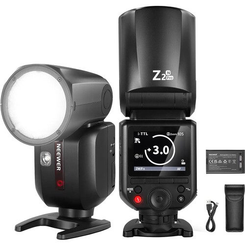 Neewer Z2PRO TTL Round Head Flash Speedlite