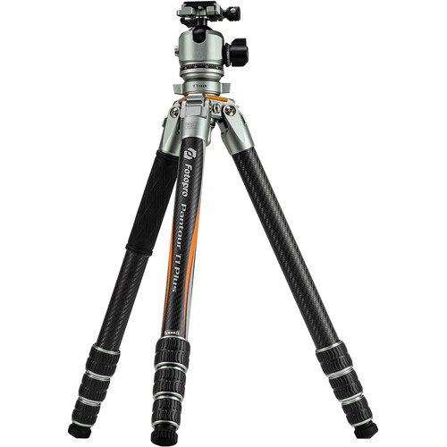 Fotopro Pantour T1 Plus Tripod with Ball Head and T-Track Leveling Bowl (T1 PLUS+T TRACK)